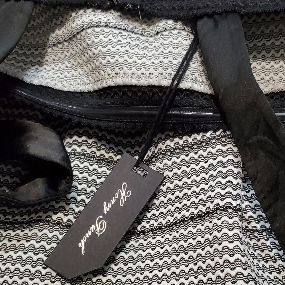 Nordstrom strap black and white dress Honey punch - Picture 4 of 6